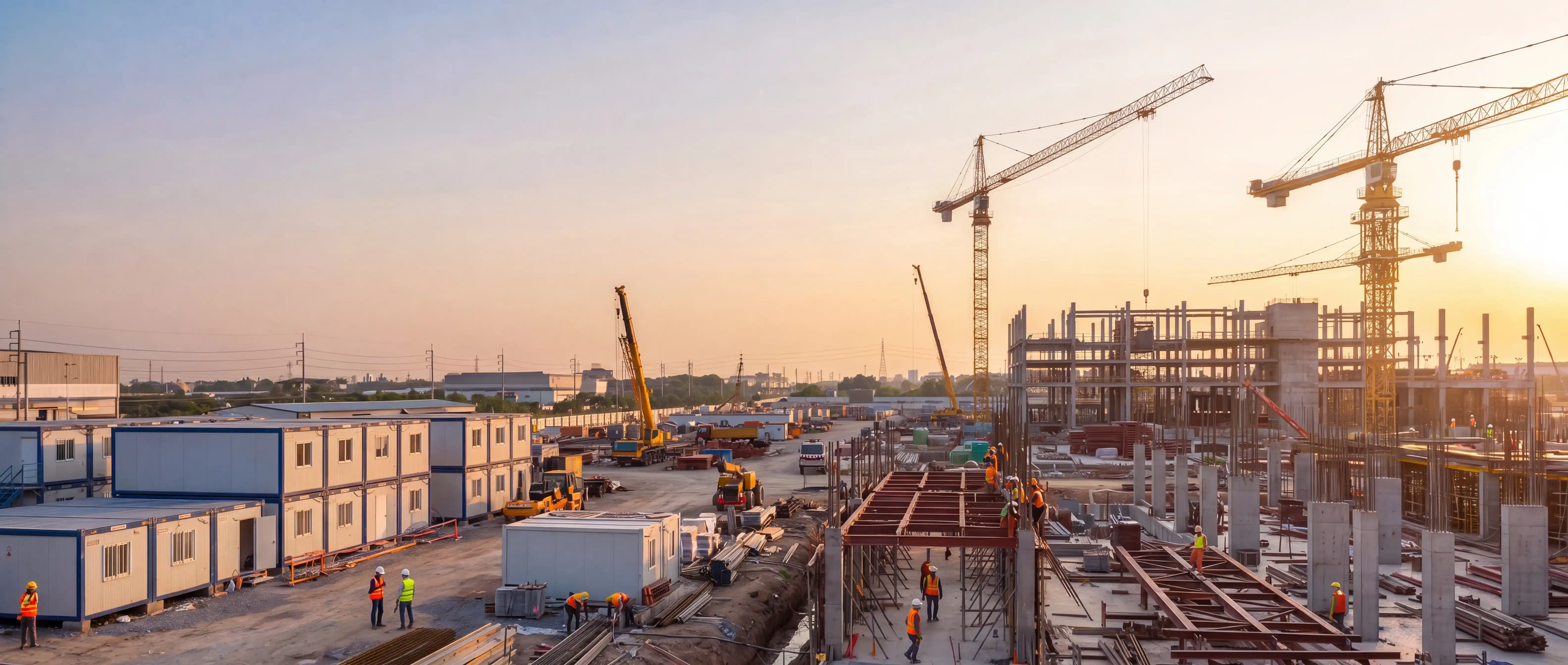 BUILD YOUR TEMPORARY CONSTRUCTION INFRASTRUCTURE