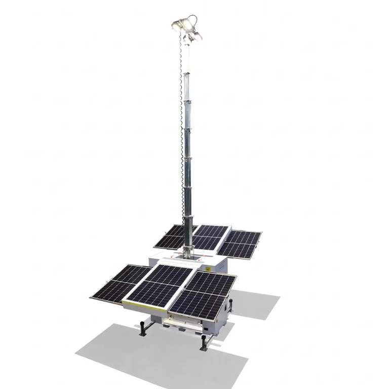 Solar Light Tower upright board